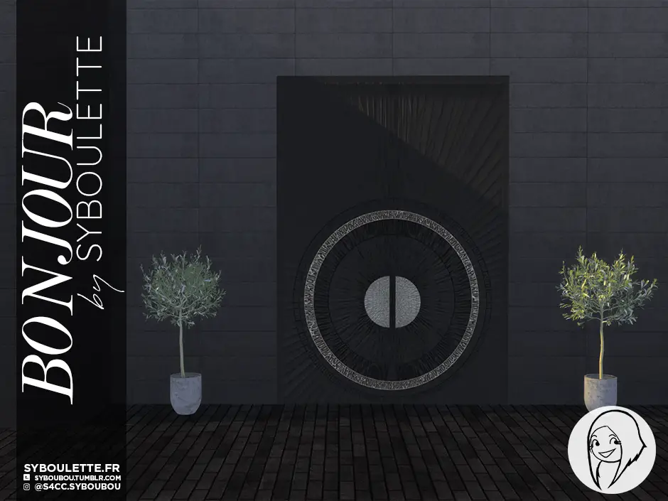 Bonjour Front Doors Cc Set – Syboulette Custom Content For The Sims 4