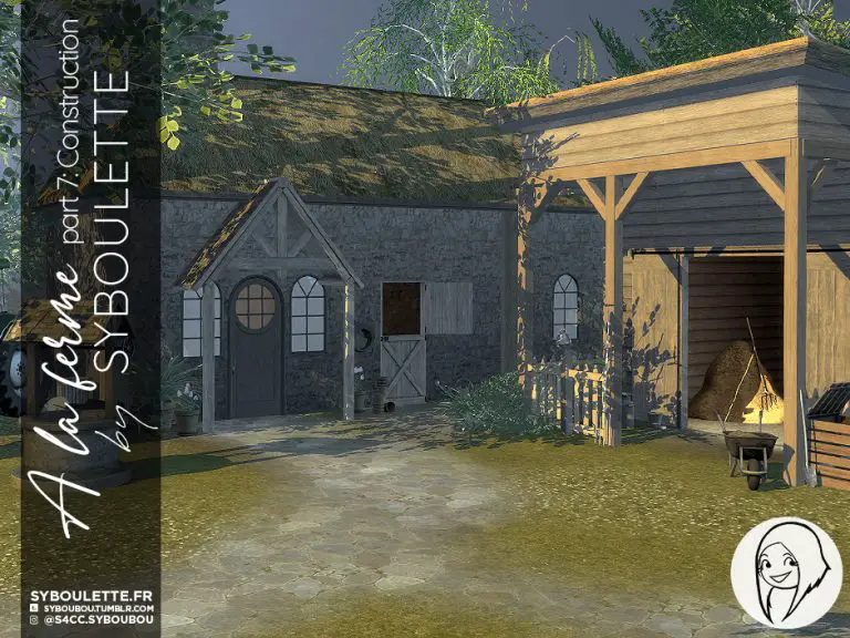 Syboulette's custom content for the Sims 4 Official website