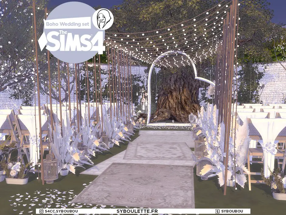 Download The Sims 4 Wedding Venue Speed Build No Cc F