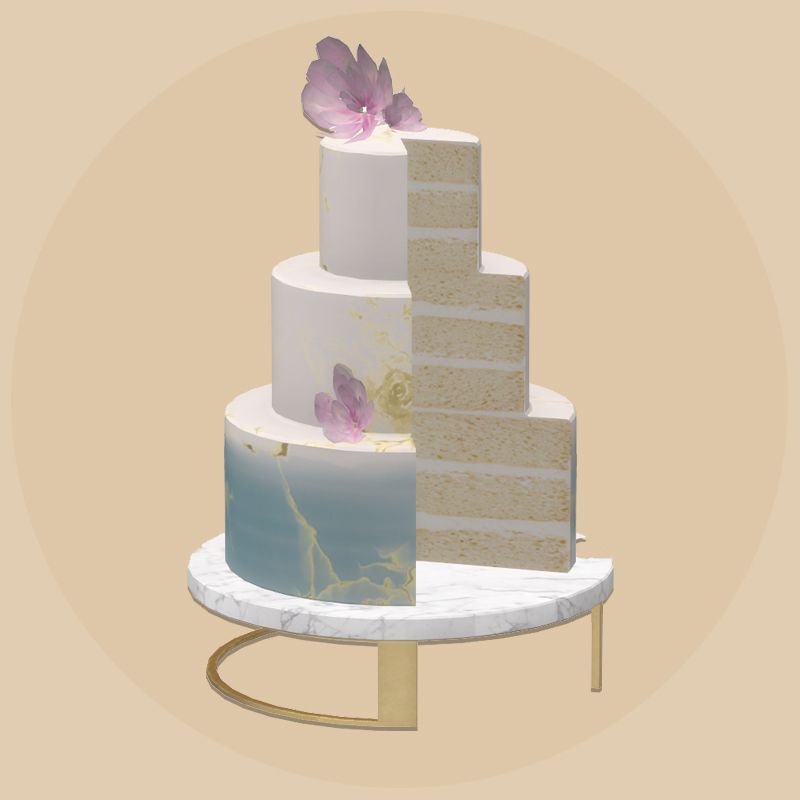 pourtoujorus weddingcake