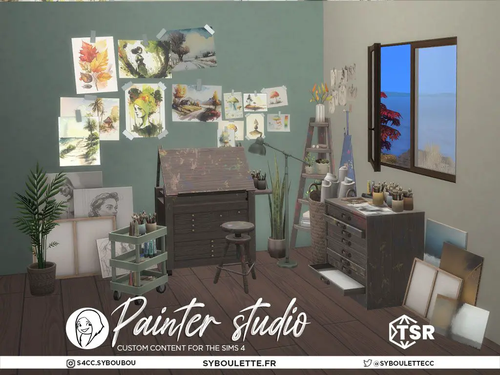 Painter studio 1